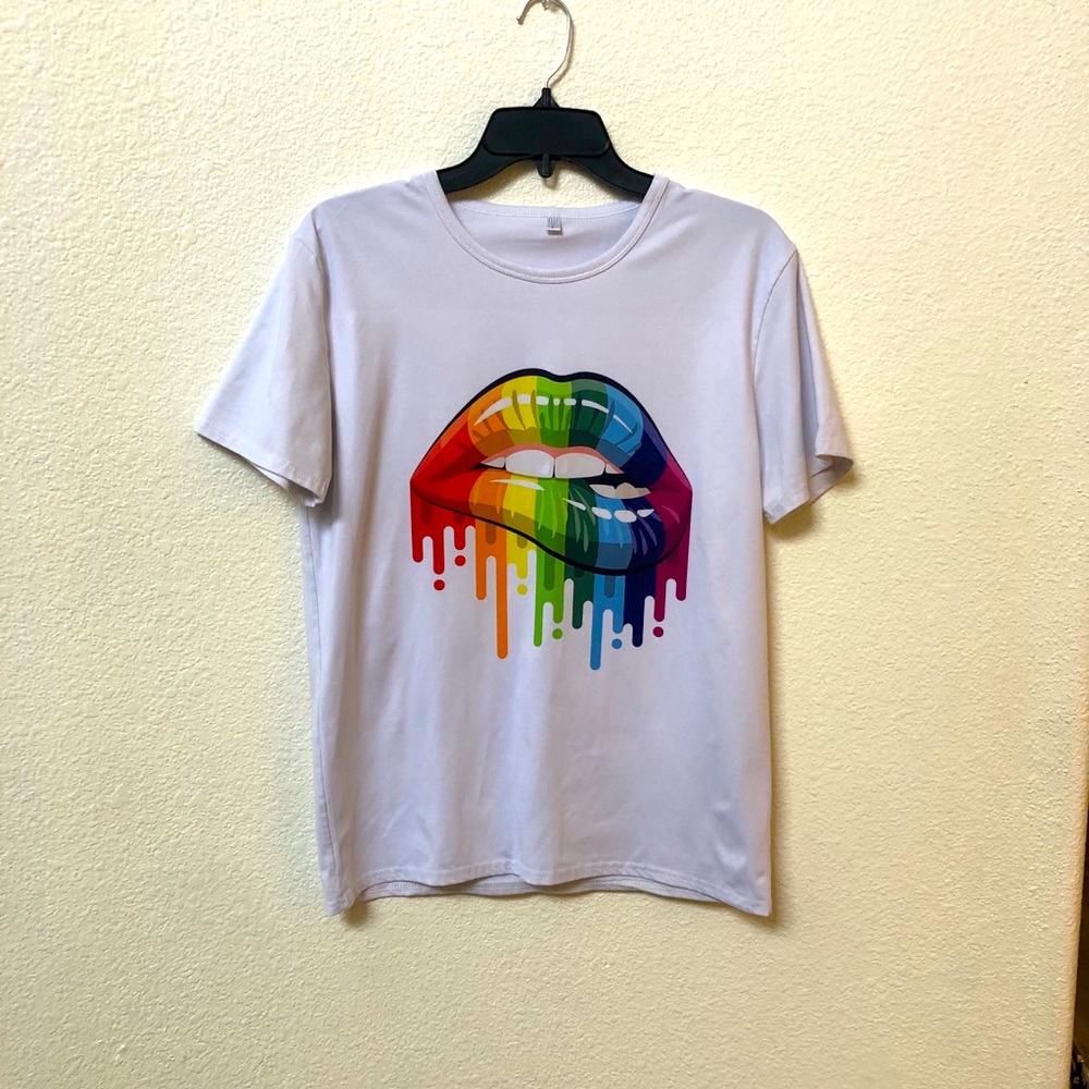 Rainbow Lip T-shirt